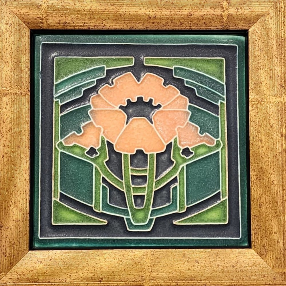 Motawi Tileworks Poppy Tile
